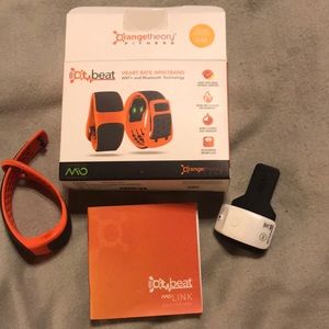 Orange theory heart rate wristband